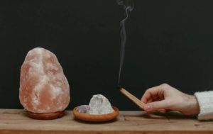 Cleanse your Crystals with palo santo