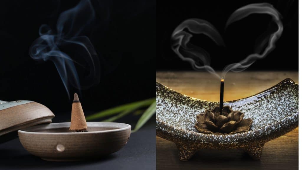 incense sticks or incense cones