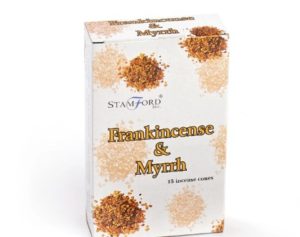 Stamford Frankincense & Myrrh Backflow Incense Cones