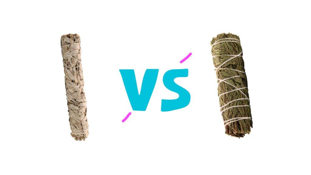 Cedar Smudge vs. Sage Comparison